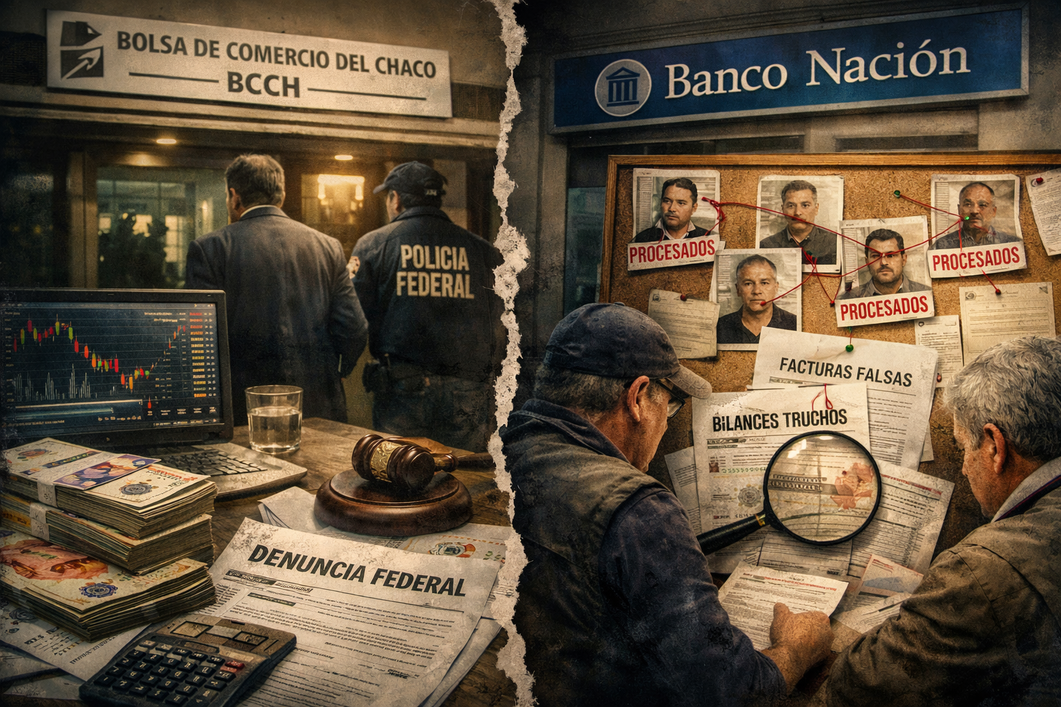 Cheque diferido fraude Banco Nación Formosa